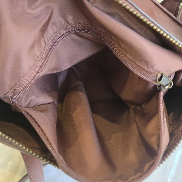 Brown Quilted Crossbody Bag - Picture 5 of 13